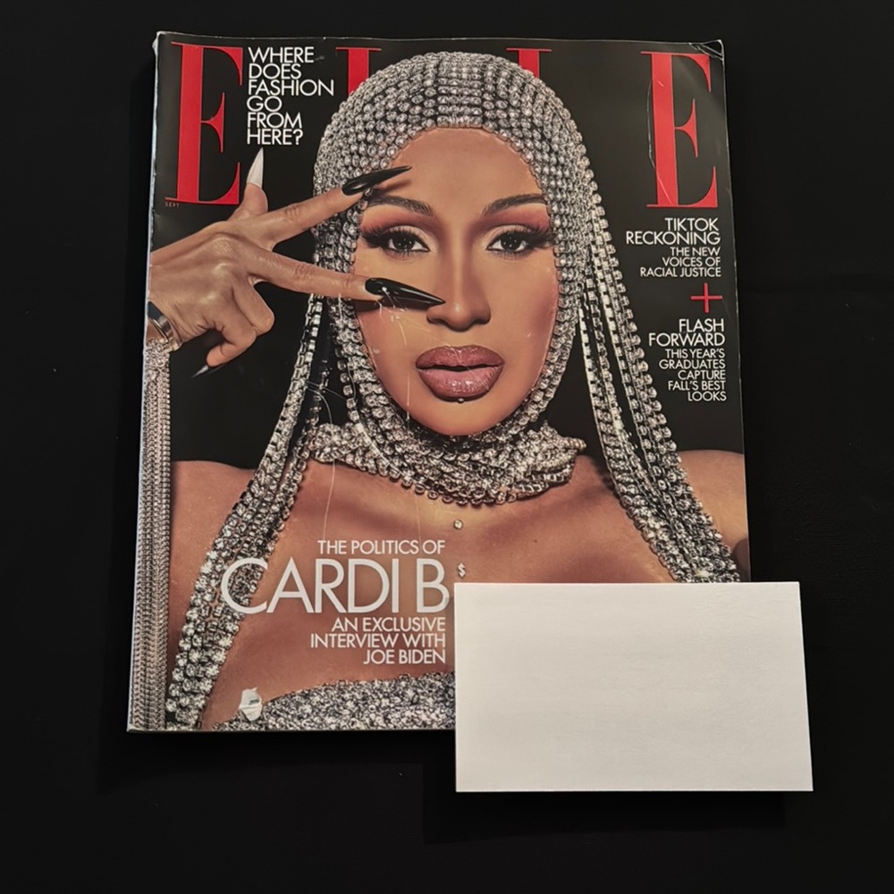 Elle Magazine Cardi B